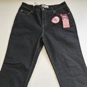 Signature by‎ Levi Strauss & Co Bootcut Jeans Size 10 Short Dark Blue Denim